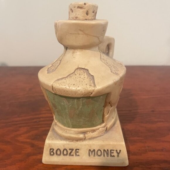 Paula Plastic 6" BOOZE MONEY Bank Figure Figurine Vintage Made In USA 1974 - Picture 1 of 7